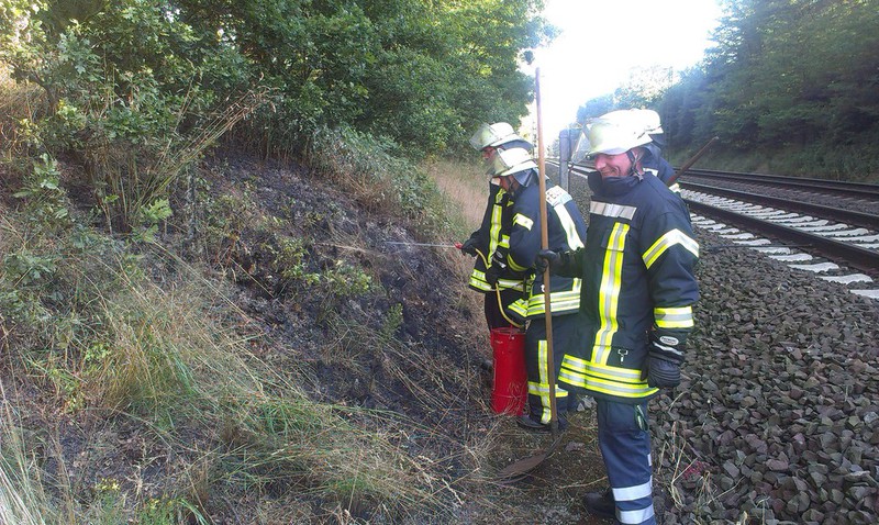 Einsatz der Feuerwehr Eilvese: Brandbekämpfung, 03.07.2014, Bild 1