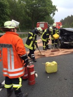 Einsatz der Feuerwehr Eilvese: Verkehrsunfall, 28.05.2015, Bild 1
