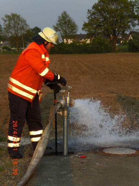 Einsatzübung, 26.04.2011, Bild 2