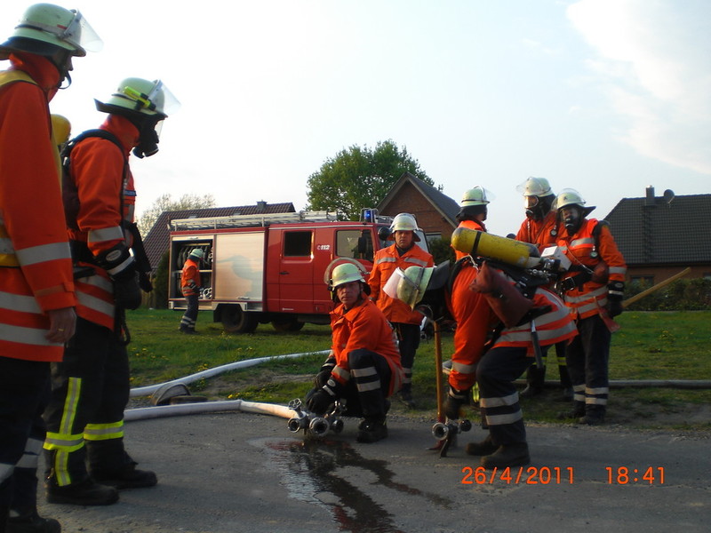 Einsatzübung, 26.04.2011, Bild 7