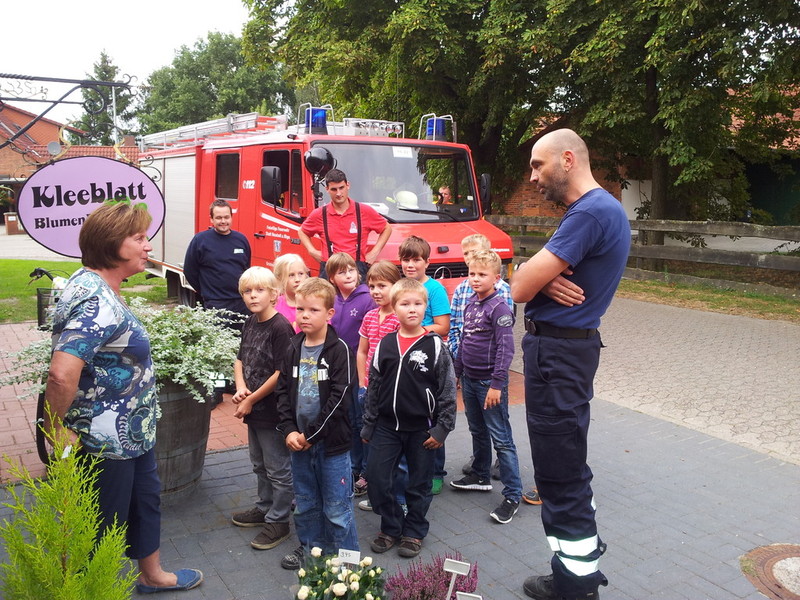 Besuch beim Kleeblatt und Firma Backhaus