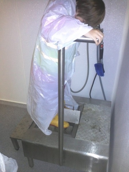Besuch beim Kleeblatt und Firma Backhaus, 27.09.2012, Bild 2