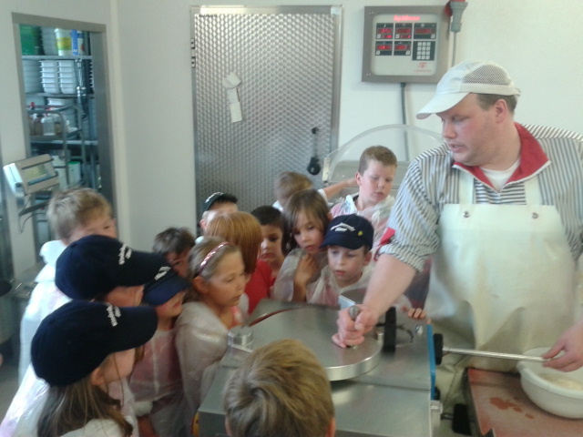 Besuch Fleischerei Backhaus, 22.07.2014, Bild 2