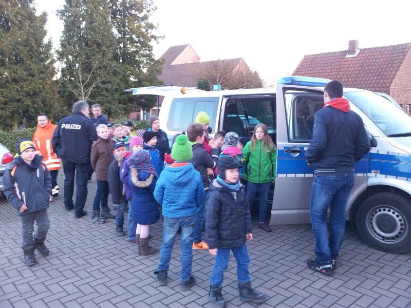 Besuch der Polizei
